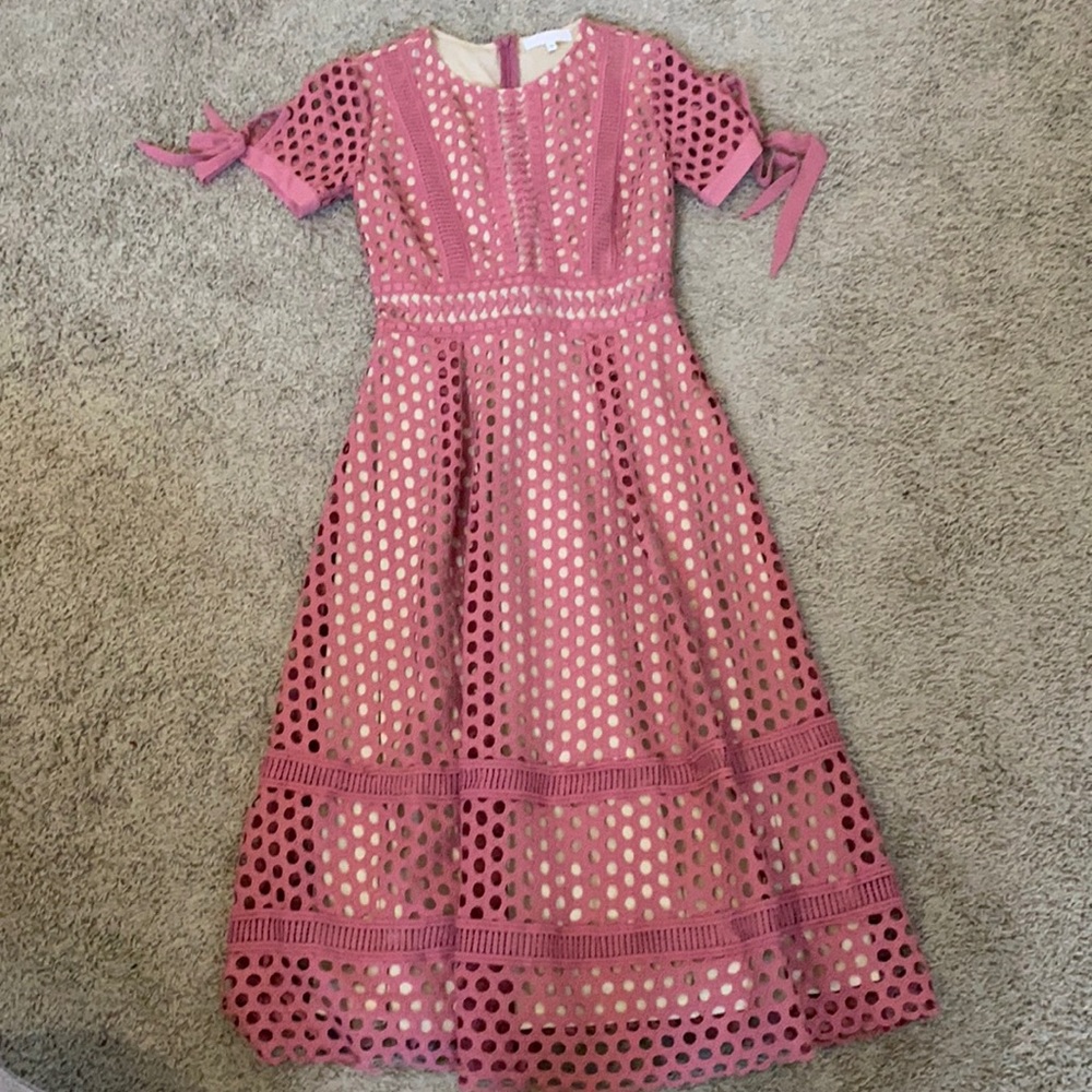 Pink dress